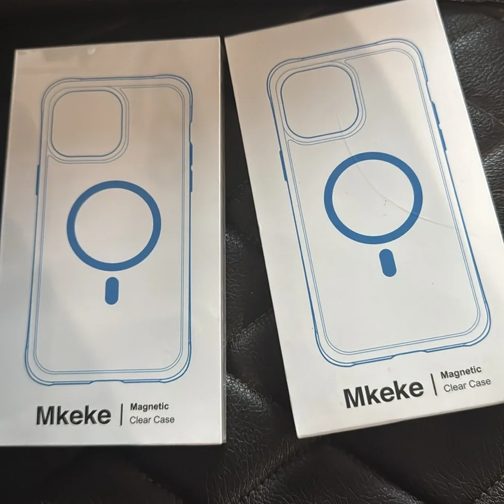 Mkeke for iPhone 14 Pro Max Case Clear, Both for $40 - Picture 3 of 4